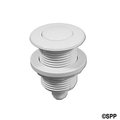 Power House Air Button Flush Mount - White PO1413573